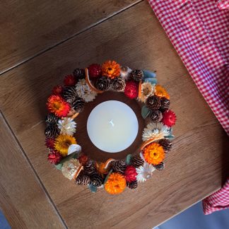 Festive Dried Centrepiece