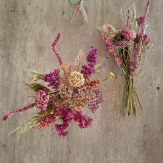 Dried Flower Table Jars - set of two